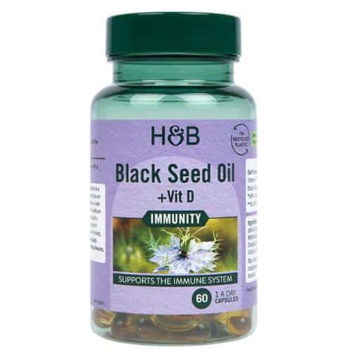 Black Seed Oil + Vit D - 60 caps