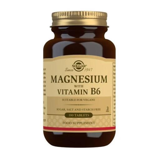 Magnesium with Vitamin B6 - 100 tabs