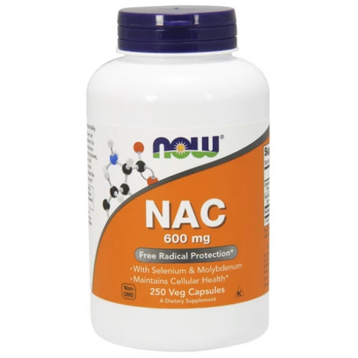 NAC met Selenium & Molybdeen, 600mg - 250 vcaps