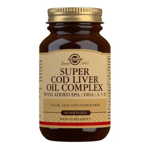 Super Cod Liver Oil Complex - 60 softgels