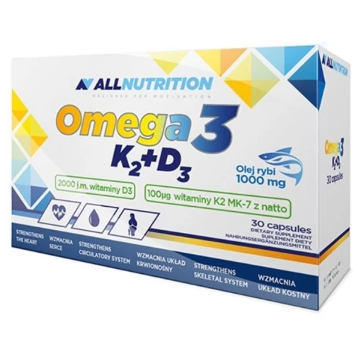 Allnutrition - Omega 3 K2 D3 30 caps