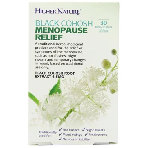 Black Cohosh Monopause Relief - 30 film-coated tabs