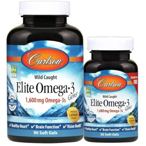 Carlson Labs - Elite Omega-3 Gems 90 + 30 softgels