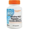 Doctor's Best - Betaine HCl Pepsin & Gentian Bitters 120 caps