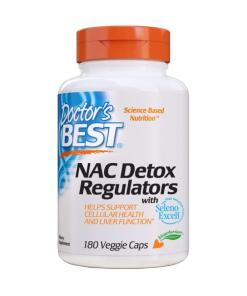 Doctor's Best - NAC Detox Regulators - 180 vcaps