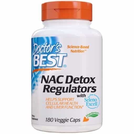 Doctor's Best - NAC Detox Regulators - 180 vcaps