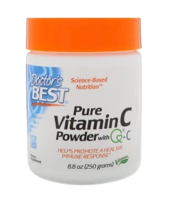 Doctor's Best - Pure Vitamin C Powder with Quali-C - 250g