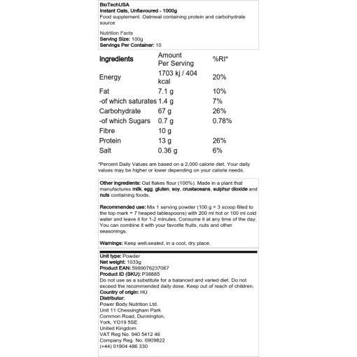 Unflavoured - 1000g