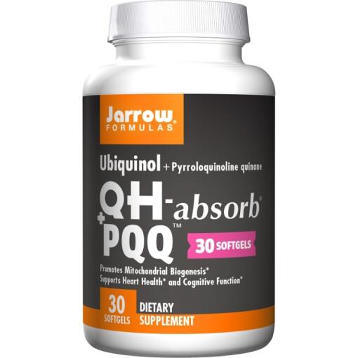 Jarrow Formulas - Ubiquinol QH-absorb + PQQ 30 softgels