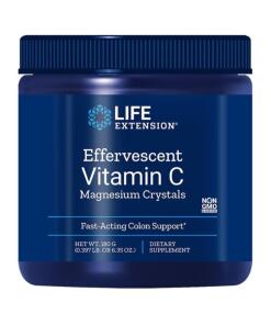 Life Extension - Effervescent Vitamin C Magnesium Crystals 180 grams