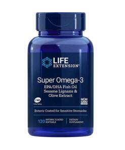 Life Extension - Super Omega-3 EPA/DHA with Sesame Lignans & Olive Extract 120 softgels