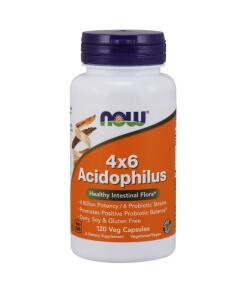 NOW Foods - Acidophilus 4X6 120 vcaps