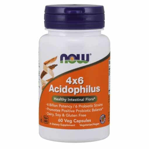 NOW Foods - Acidophilus 4X6 60 vcaps