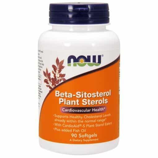 NOW Foods - Beta-Sitosterol Plant Sterols - 90 softgels