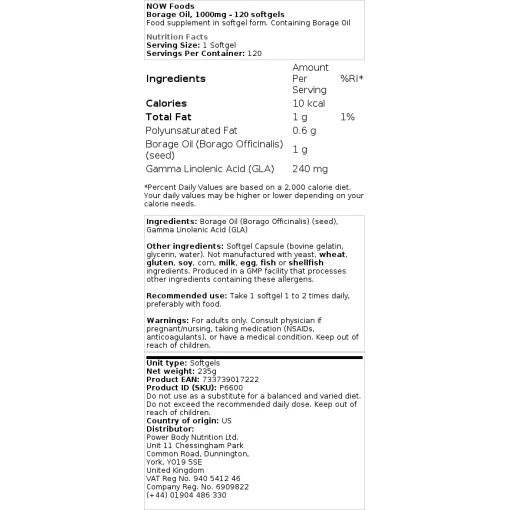 1000mg - 120 softgels