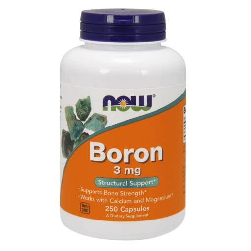 NOW Foods - Boron 3mg - 250 caps