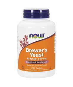 NOW Foods - Brewer's Yeast Tablets - 200 tablets