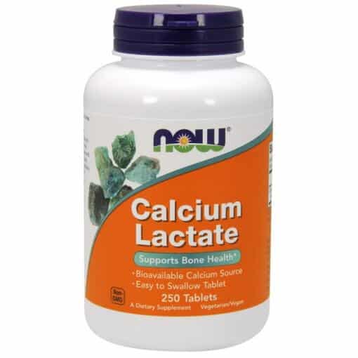 NOW Foods - Calcium Lactate - 250 tablets