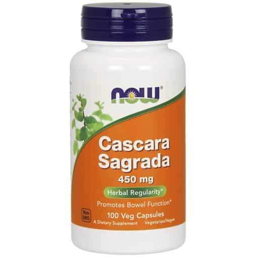 NOW Foods - Cascara Sagrada 450mg - 100 vcaps