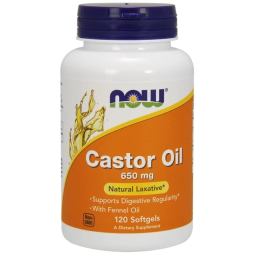 NOW Foods - Castor Oil 120 softgels