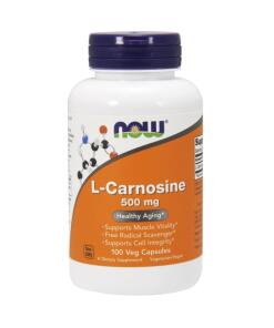 NOW Foods - L-Carnosine 500mg - 100 vcaps