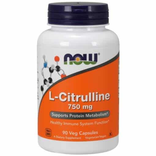 NOW Foods - L-Citrulline 750mg - 90 vcaps