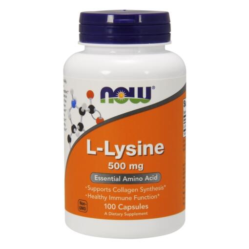 NOW Foods - L-Lysine 500mg - 100 caps