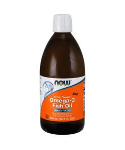 NOW Foods - Omega-3 Fish Oil Liquid 500 ml.