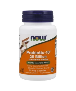 NOW Foods - Probiotic-10 25 Billion - 50 vcaps