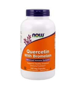 NOW Foods - Quercetin with Bromelain 240 vcaps