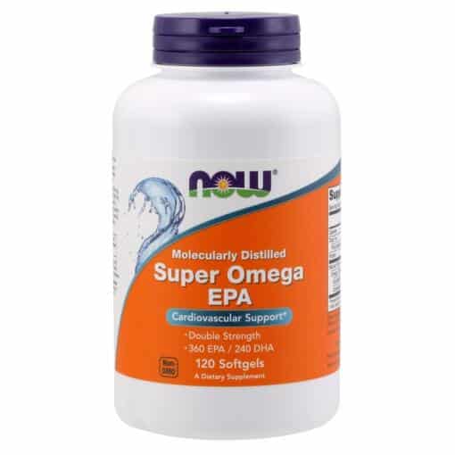 NOW Foods - Super Omega EPA Molecularly Distilled 120 softgels