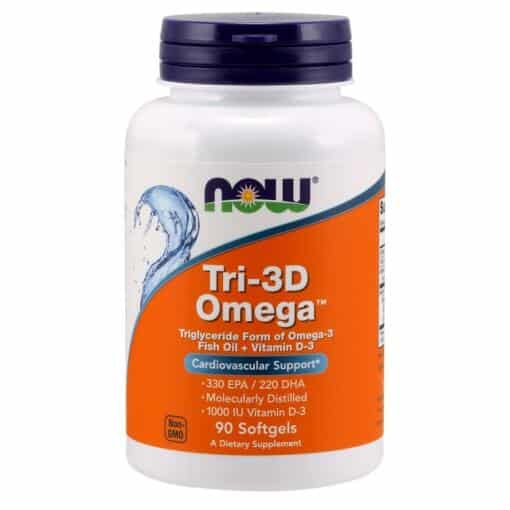 NOW Foods - Tri-3D Omega 90 softgels