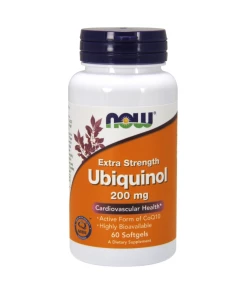 NOW Foods - Ubiquinol 200mg - 60 softgels