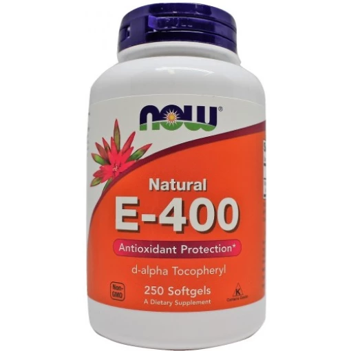 NOW Foods - Vitamin E-400 Natural - 250 softgels