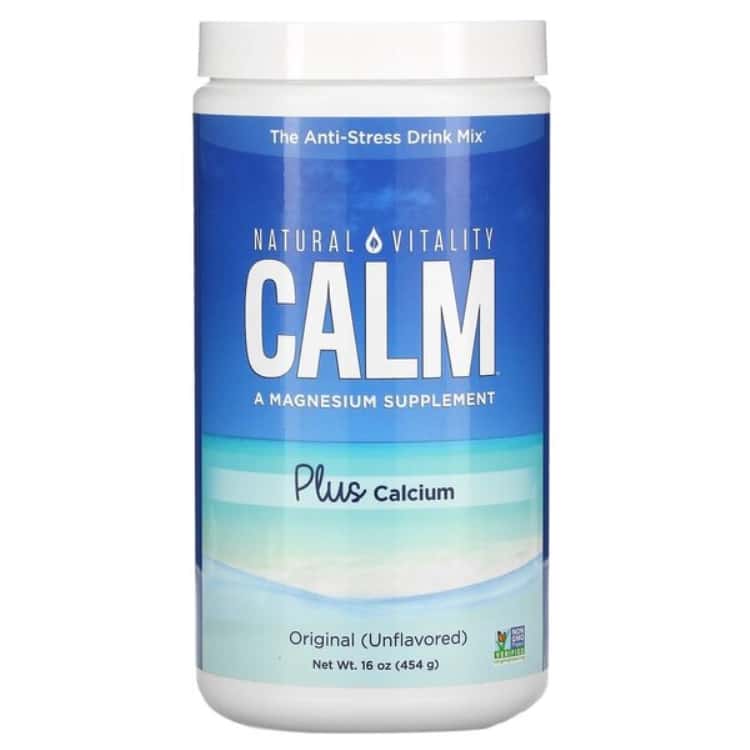 Natural Vitality - Natural Calm Plus Calcium 454 grams