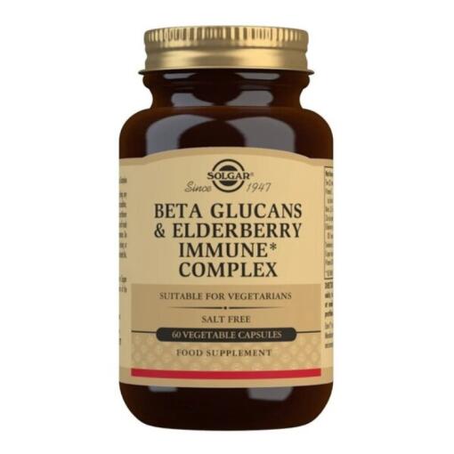 Solgar - Beta Glucans & Elderberry Immune Complex