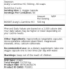 Swanson - Acetyl L-Carnitine HCl, 500 mg - 60 vegetarische capsules - Afbeelding 2