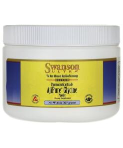 Swanson - AjiPure Glycine Powder - 227 grams