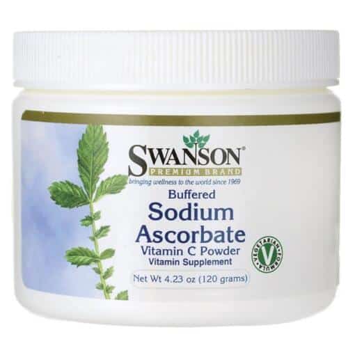 Swanson - Buffered Sodium Ascorbate Vitamin C Powder - 120g