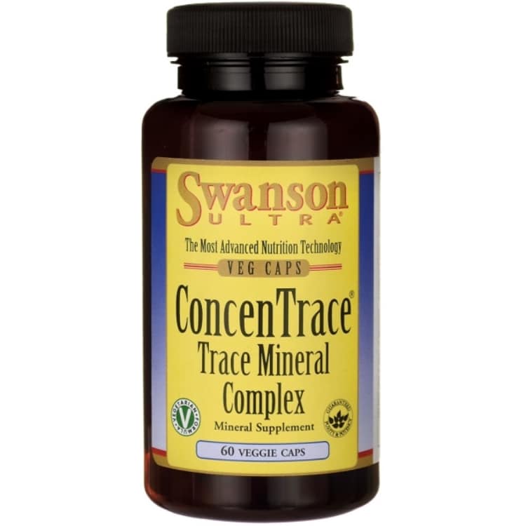 Swanson - ConcenTrace Trace Mineral Complex 60 vcaps