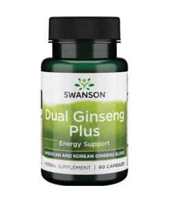 Swanson - Dual Ginseng Plus - 60 caps