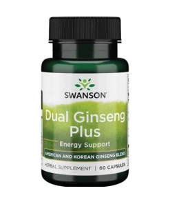 Swanson - Dual Ginseng Plus - 60 caps