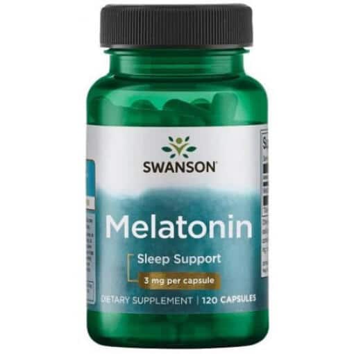 Swanson - Melatonin -  3mg - 120 caps