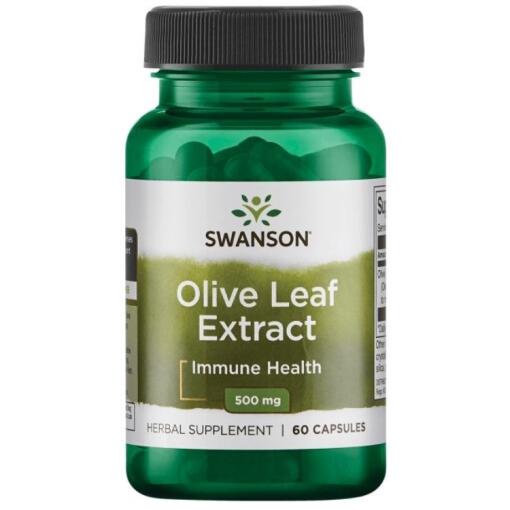 Swanson - Olive Leaf Extract 500mg - 60 caps