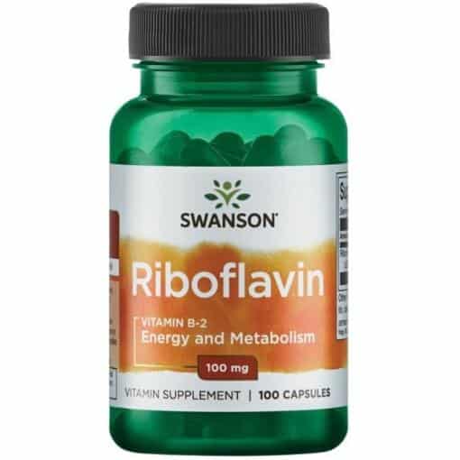 Swanson - Riboflavin Vitamin B-2 100 caps