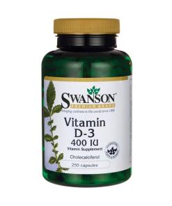 Swanson - Vitamin D-3 400 IU - 250 caps