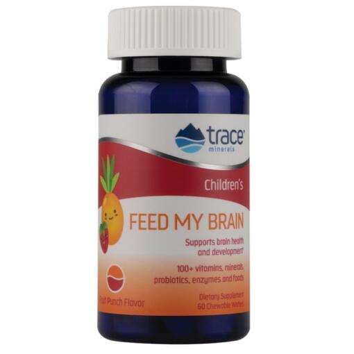 Trace Minerals - Children's Feed My Brain - 60 chewables
