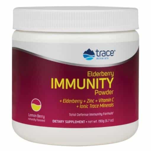 Trace Minerals - Elderberry Immunity Powder
