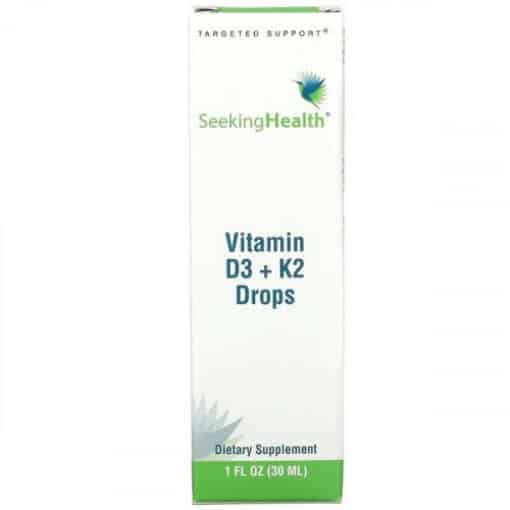 Vitamin D3 + K2 Drops - 30 ml.