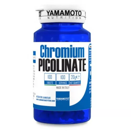 Yamamoto Nutrition - Chroompicolinaat - 100 tabletten - Afbeelding 2
